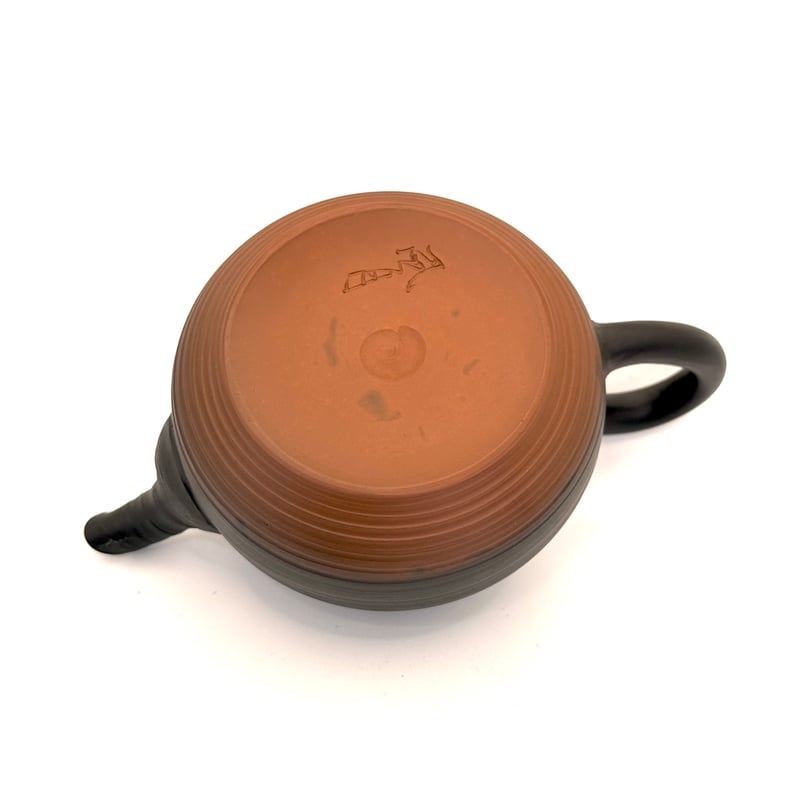 村越風月 Fugetsu Murakoshi 窯変茶銚【日本煎茶工芸展入選作】 木箱入