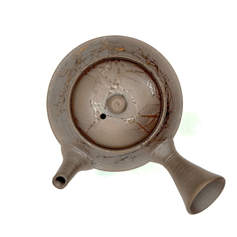 蓋特注？　古銅網籠形水滴 蓋特注？ 古銅網籠形水滴