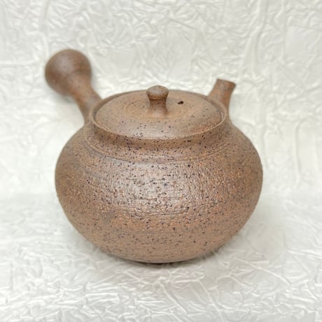 北條 Hokujo 焼き締め 南蛮 茶注 木箱入　ST0685