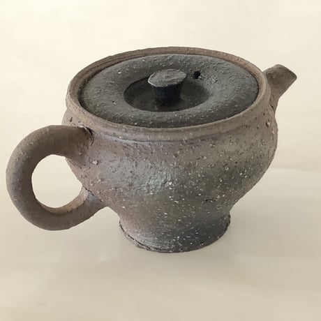 村田益規Yoshiki Murata  南蛮 黒蓋 後手急須　ST0041