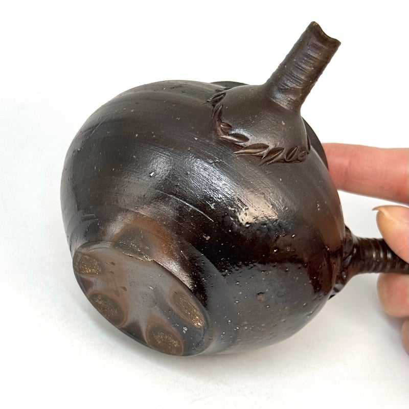 taka　山田常山　急須 二代 山田 常山 造『朱泥 急須』 ｜骨董品買取 緑和堂