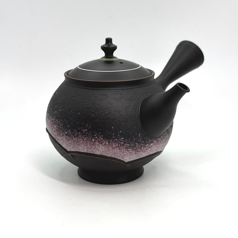 鯉江廣 Hiroshi Koie あけぼの彩 波紋 茶注 木箱入 ST1012 | TOKO