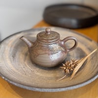 村越風月 Fugetsu Murakoshi 藻掛け茶銚 木箱入　ST0855