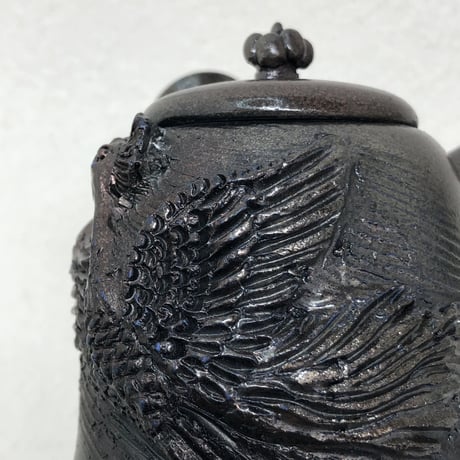小西洋平 Yohei Konishi 薪窯 鳳凰 茶注　ST0577