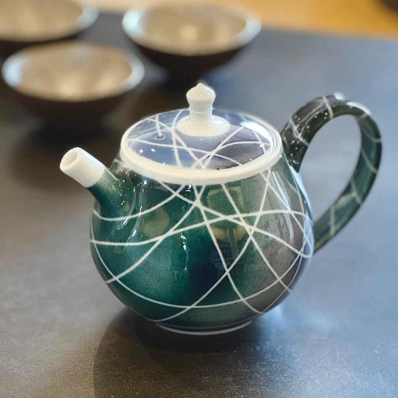 一ツ松綾乃 Ayano Hitotsumatsu 彩色 後手急須 ST1022 | TOKON