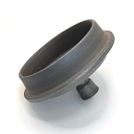 千葉光広 Mitsuhiro Chiba 鉄化粧 焼締 後手急須　ST1108