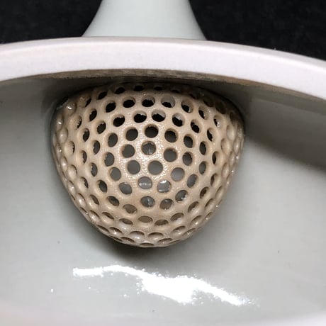 千葉光広 Mitsuhiro Chiba 透明釉 後手急須　ST0371