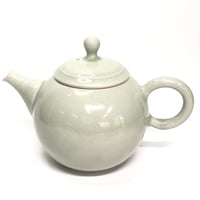 千葉光広 Mitsuhiro Chiba 灰釉 印籠蓋 後手急須　ST0123