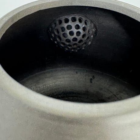 村越風月 Fugetsu Murakoshi 窯変茶銚【日本煎茶工芸展入選作】 木箱入　ST0732