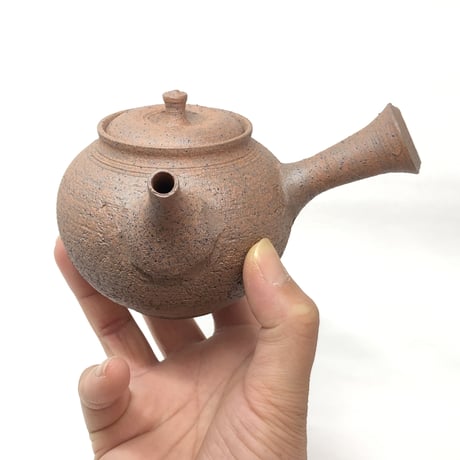 北條 Hokujo 焼き締め 南蛮 茶注　ST0303