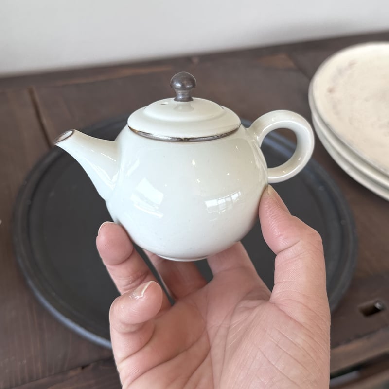 千葉光広 Mitsuhiro Chiba 透明釉 後手急須 ST0599 | TOKONAME