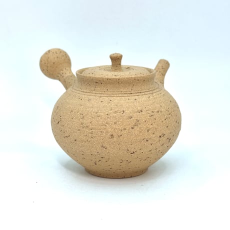 北條 Hokujo 白泥南蛮 茶注 木箱付　ST0943