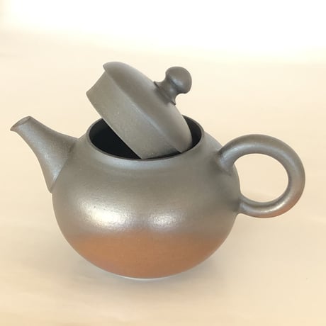 千葉光広 Mitsuhiro Chiba 窯変 印籠蓋 後手急須　ST0003