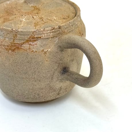 谷川仁 Hitoshi Tanikawa 炭化藻掛け 茶銚　ST1131
