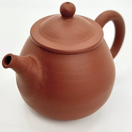 北條 Hokujo 朱泥茶注 木箱入　ST0810