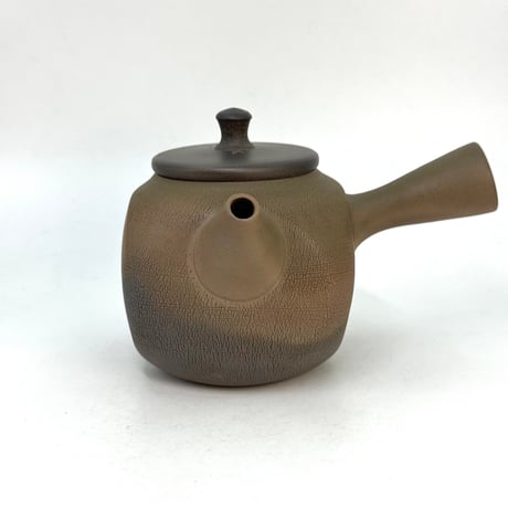甚秋  伊藤成二  Jinshu  Seiji Ito  嵐絞り茶壺　ST1089