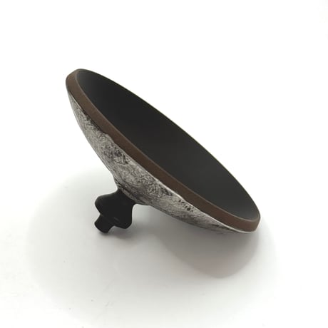 鯉江廣 Hiroshi Koie  金・プラチナ彩 茶注(高台丸) 木箱入　ST1192