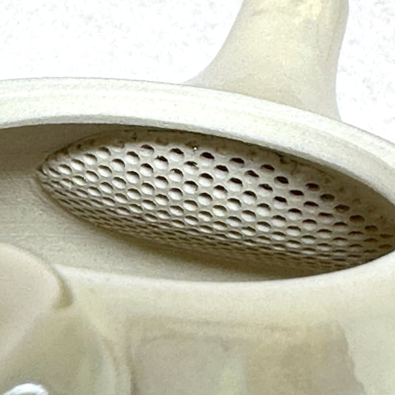 急須 (後手) yk2sm 純銀製 横手急須（小）岩石荒らし（いぶし銀） 銀摘み