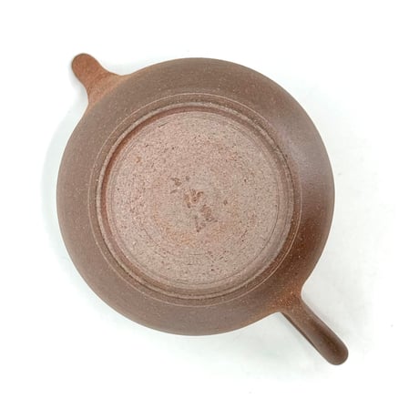 小北條 Kohokujo 焼締 彫印籠蓋 後手茶注　ST1152