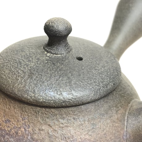 千葉光広 Mitsuhiro Chiba 焼き締め ノタ打ち窯変 急須　ST0194