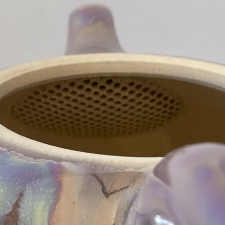 都築豊 Yutaka Tsuzuki 艶急須 後手 紫水晶（アメジスト）ST0593