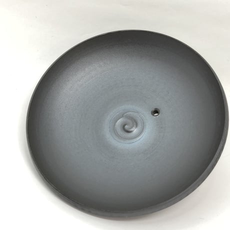 伊藤雅風 Gafu Ito 黒泥 平丸急須 　ST0329