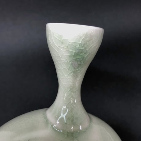 千葉光広 Mitsuhiro Chiba 灰釉  平丸急須　ST0552
