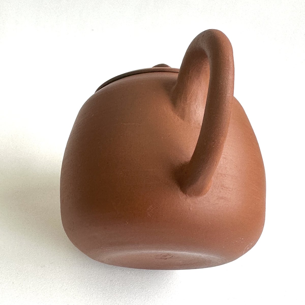 山田陶山 Tozan Yamada 本朱泥 後手急須 ST0628 | TOKONAME I