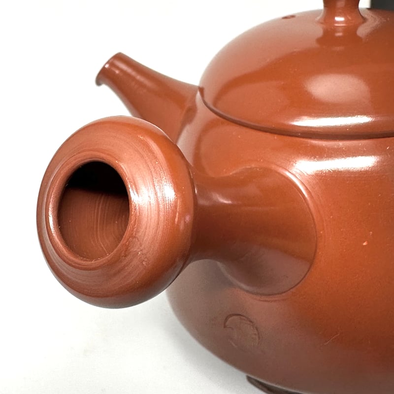 吉川雪堂 Setsudo Yoshikawa 窯変 印籠蓋 急須 木箱入 ST0679 |