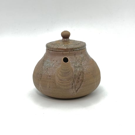 村越風月 Fugetsu Murakoshi 藻掛け茶銚 木箱入　ST0855
