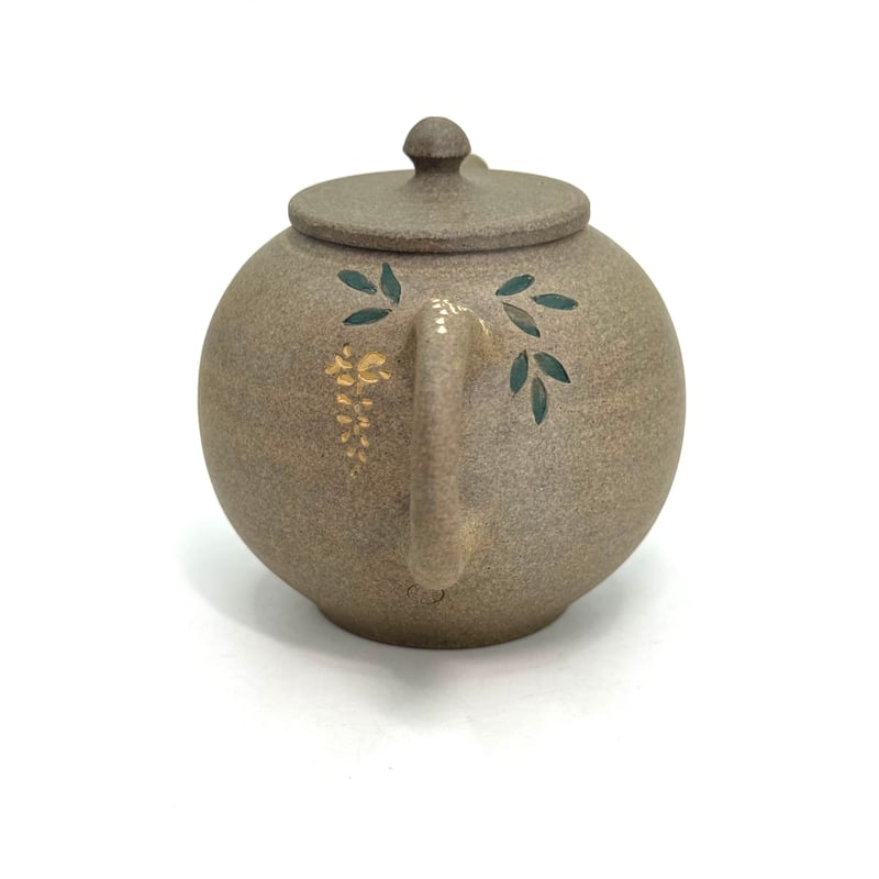 清代　梅枝急須（箱付き） kb717-900.jpg