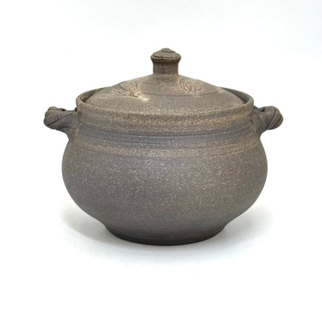 谷川仁 Hitoshi Tanikawa 炭化 金葉 宝瓶　ST1019