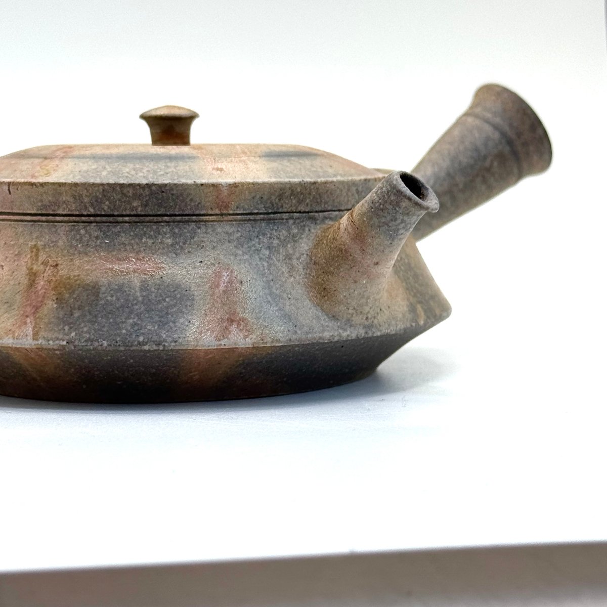 備前焼　火襷　大ぶり蓋付茶器　五客 備前焼 火襷 大ぶり蓋付茶器 五客 5773_1_expand.jpg