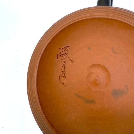 村越風月 Fugetsu Murakoshi 窯変茶銚【日本煎茶工芸展入選作】 木箱入　ST0732