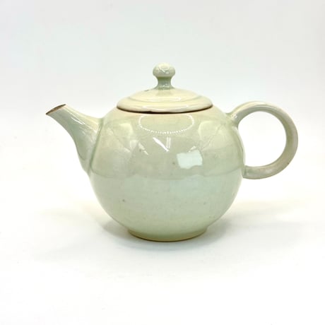 千葉光広 Mitsuhiro Chiba 灰釉 後手急須　ST1161