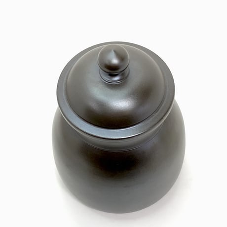 伊藤雅風 Gafu Ito 黒泥 茶心壷 　ST0339