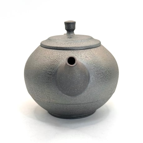 千葉光広 Mitsuhiro Chiba 鉄化粧 焼締 後手急須　ST1108