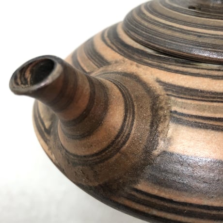 小西洋平 Yohei Konishi 薪窯 練り込み 茶注　ST0580