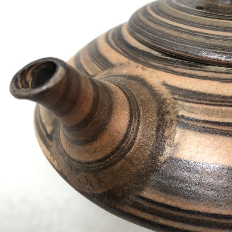 小西洋平 Yohei Konishi 薪窯 練り込み 茶注 ST0580 | TOKONAME