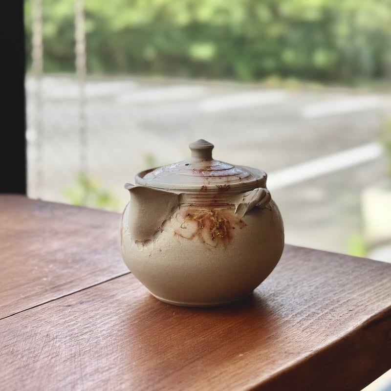 谷川仁 Hitoshi Tanikawa 白泥藻掛け 宝瓶 ST0850 | TOKONAM