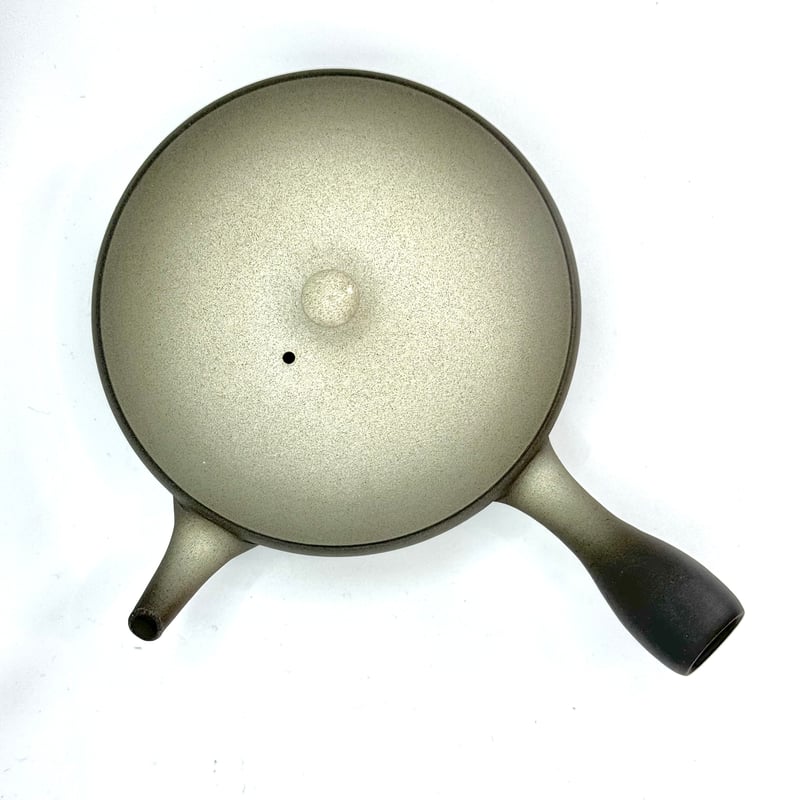 前川 前川淳蔵 Junzo Maekawa 白ぼかし 極平急須 ST0730 | TOKONAME