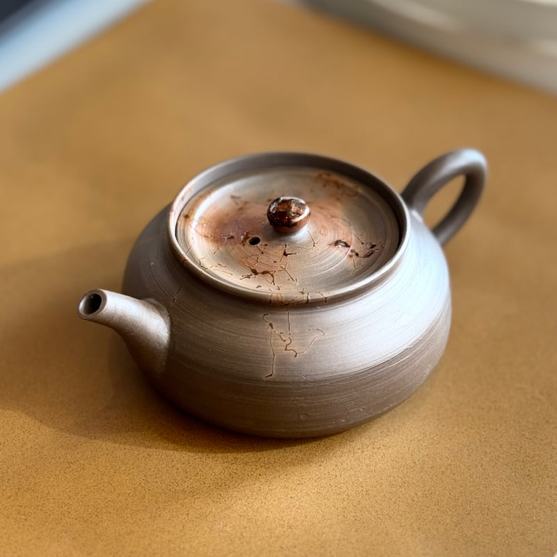 山田陶山 Tozan Yamada 藻掛け 後手 茶注 ST1014 | TOKONAME I