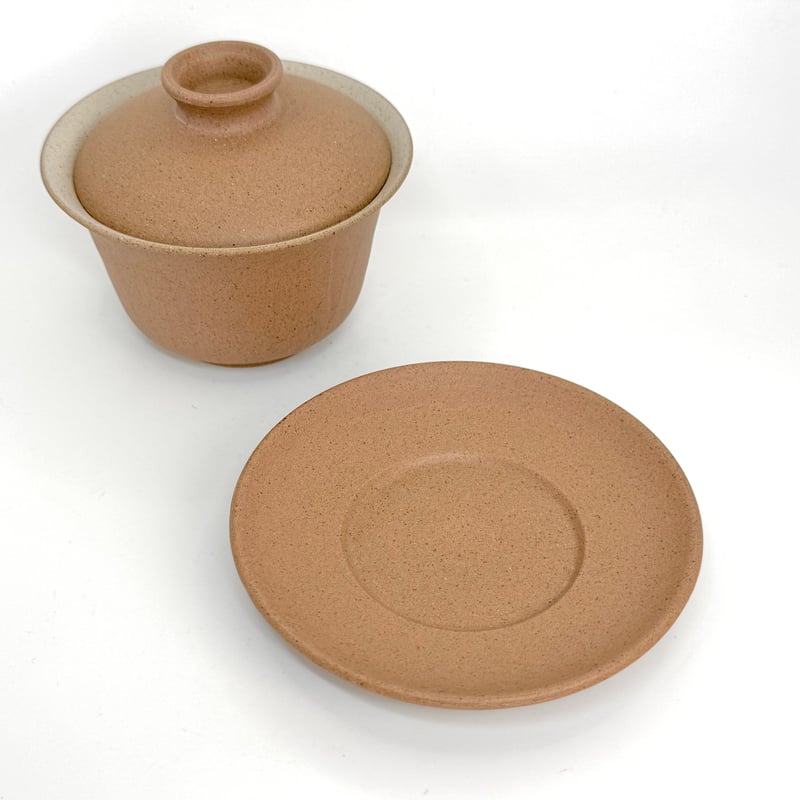 【 変り形二重双耳壺 】　蔵出品 　古陶　古窯　　　K0317A 甚秋 伊藤成二 Jinshu Seiji Ito 子鹿色 蓋碗 ST0764 |