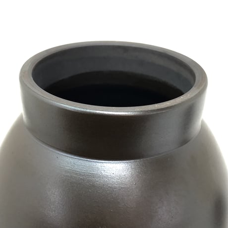 伊藤雅風 Gafu Ito 黒泥 茶心壷 　ST0339