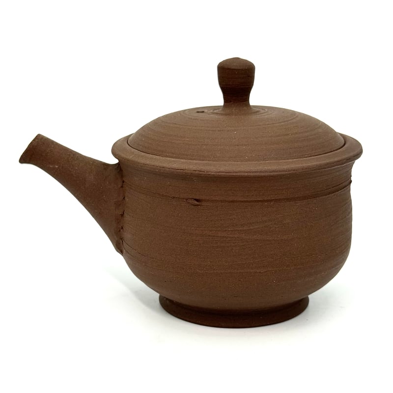 吉川雪堂 Setsudo Yoshikawa 烏泥 筋挽き 宝瓶 木箱入 ST0778 |