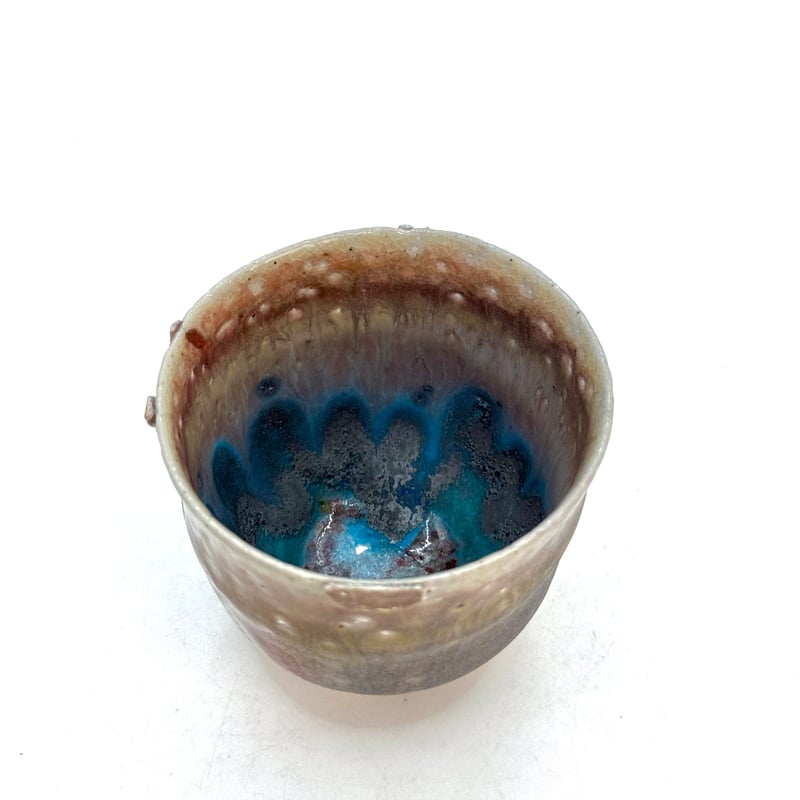 山田想 So Yamada 青 ぐい呑 木箱入 ST0931 | TOKONAME IS