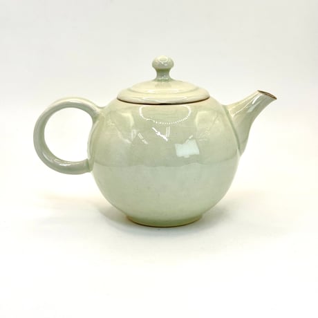 千葉光広 Mitsuhiro Chiba 灰釉 後手急須　ST1161