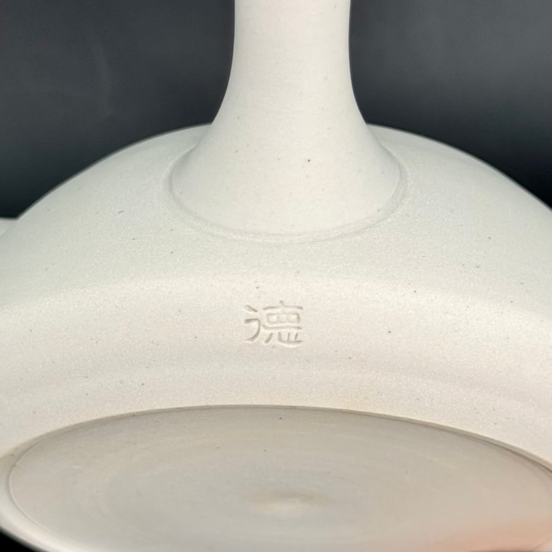 藤田德太 Tokuta Fujita 白急須 ST0852 | TOKONAME ISOBE