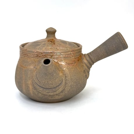 谷川仁 Hitoshi Tanikawa 炭化藻掛け 茶注　ST1038