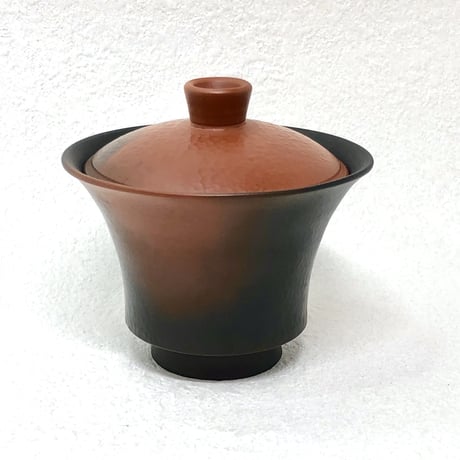 村田益規 Yoshiki Murata 窯変  蓋碗 皿付　ST0576